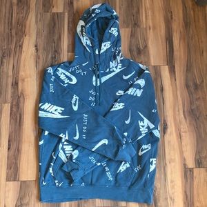 Nike Blue Sweatshirt.